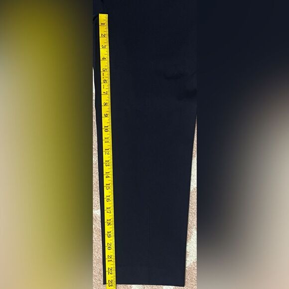 Alfani Navy Blue Dress Work Capris Size 12 - Picture 6 of 6